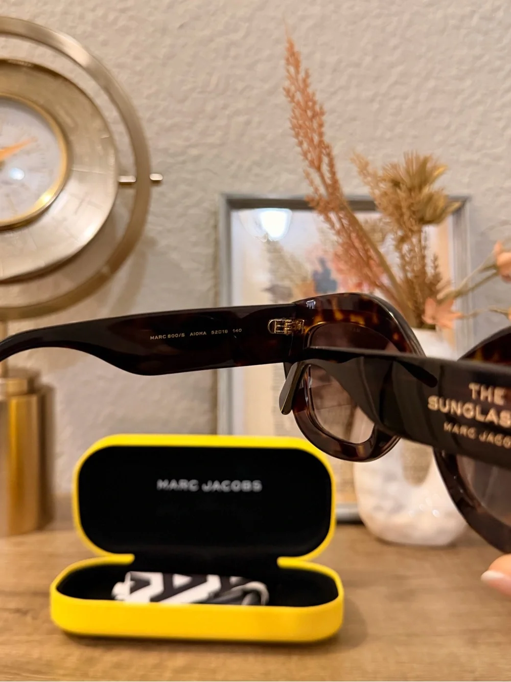 Marc Jacobs Women's Tortoise Cat-Eye Sunglasses